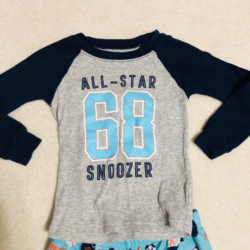 Carter’s Boys Size 2t Fleece Pajamas
